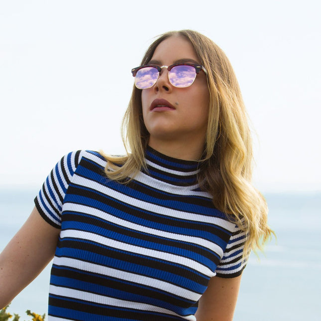 Tortoise Rose Gold Reflective Clubs