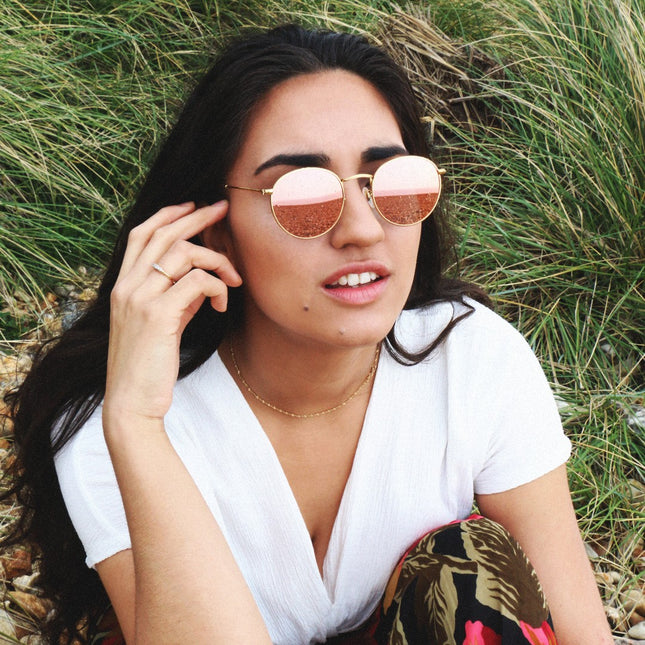 Gold Rose Metal Rounds