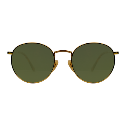 Gold Olive Metal Rounds