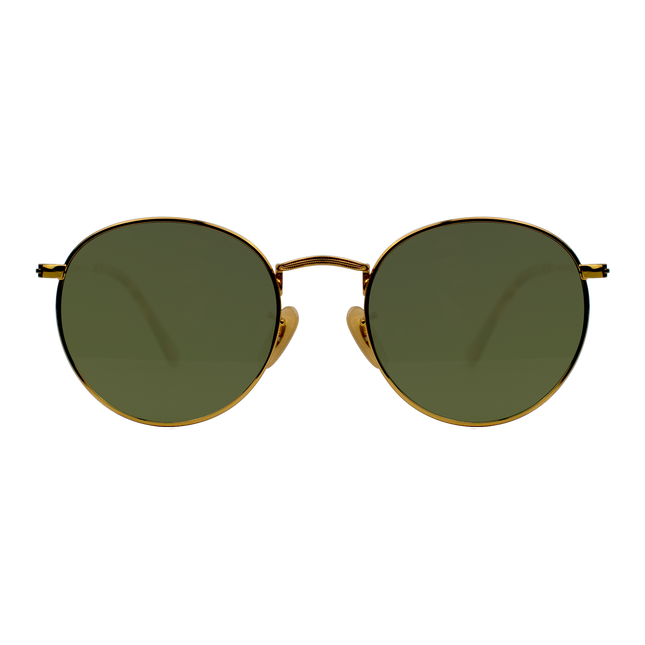 Gold Olive Metal Rounds