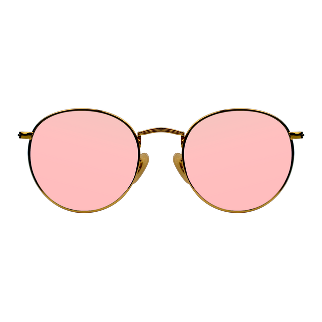 Gold Rose Metal Rounds