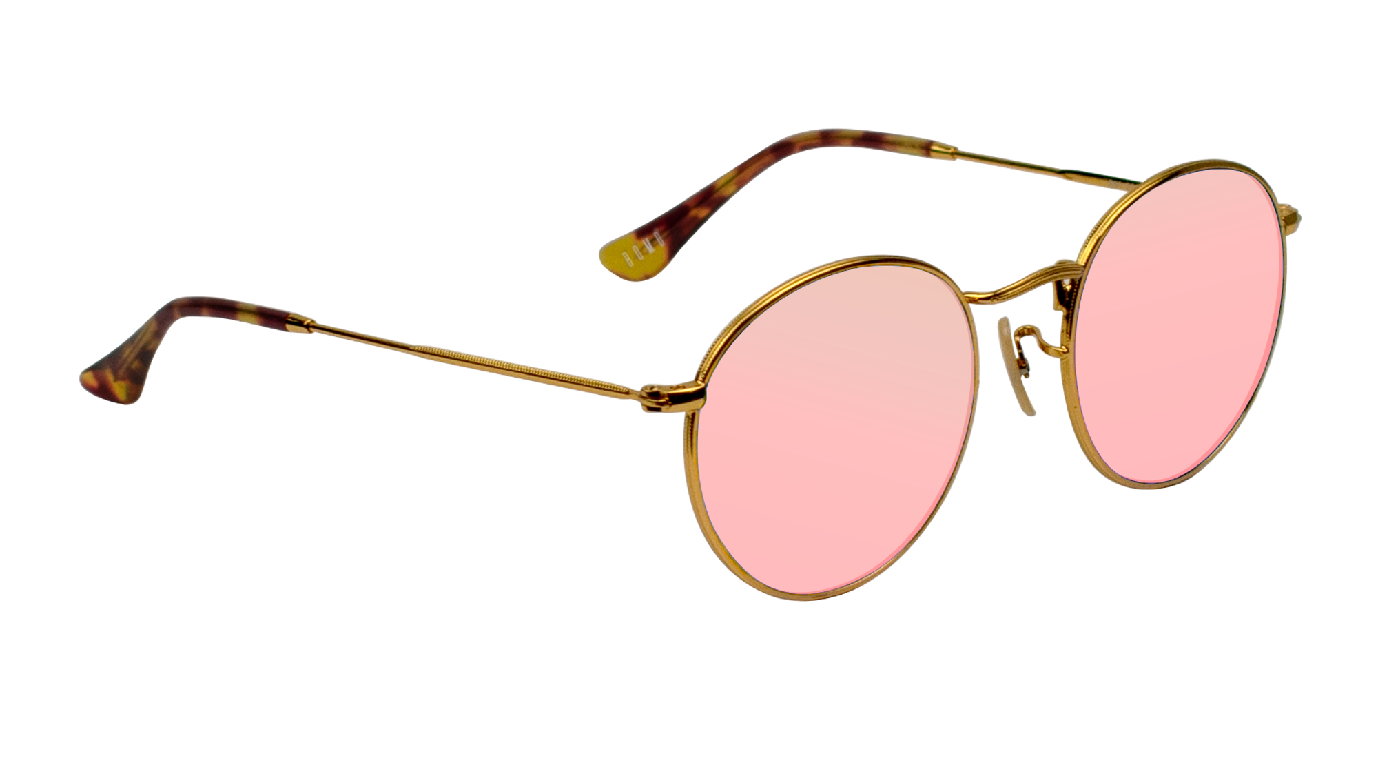 Rose Gold Sun Octave - Metal Sunglasses