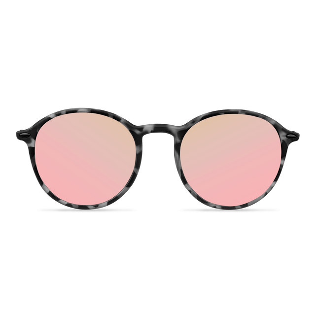 Dusk Rose Gold Reflective Rounds